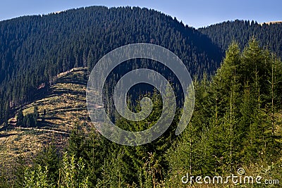 Mountain scenery Stock Photo