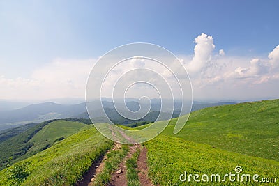 Mountain scenery Stock Photo