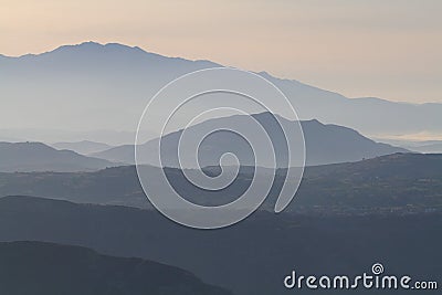 Mountain scenery Crete 2 Stock Photo