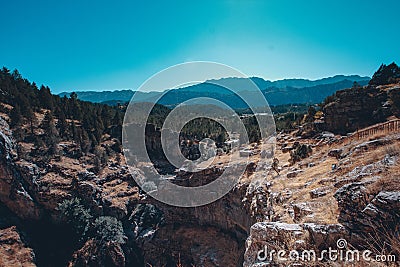 Mountain scenery near kemer, antalya, turkey Stock Photo