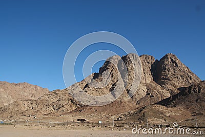 Mountain Sinai Stock Photo