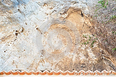 Mountain slope stones texture Stock Photo