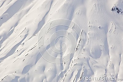 Mountain Snow Stock Photo