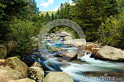 Mountain Stream Stock Photo