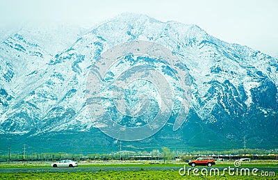 Mountain in Utah Stock Photo