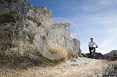 Mountainbike Stock Photo