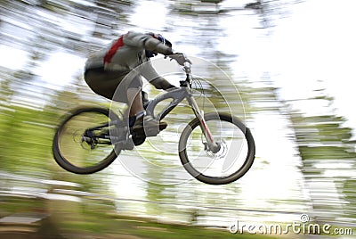 Mountainbike Stock Photo