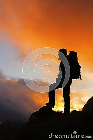 Mountaineer Stock Photo