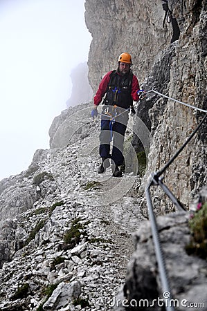 Mountaineer Stock Photo