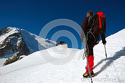 Mountaineer Stock Photo