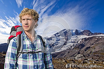 Mountaineer Stock Photo