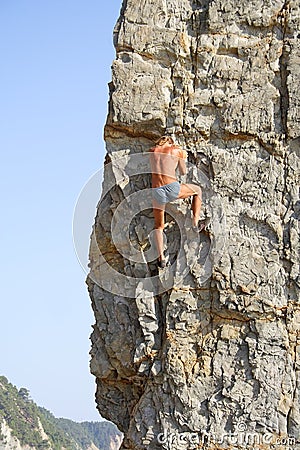 Mountaineer Stock Photo