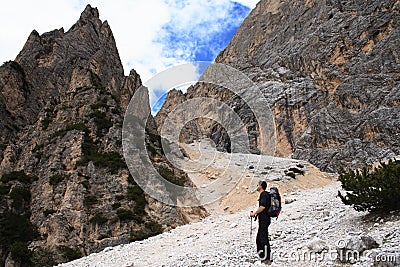 Mountaineering Stock Photo