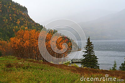 Mountains in Autumn Stock Photo
