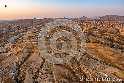 Mountains in Cappadocia Stock Photo