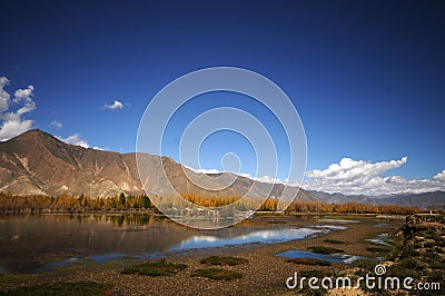 Mountains in China Stock Photo