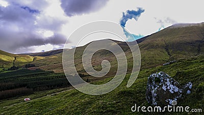 Galtee mountains Stock Photo