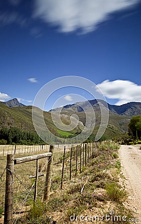 Mountains in countryside Stock Photo