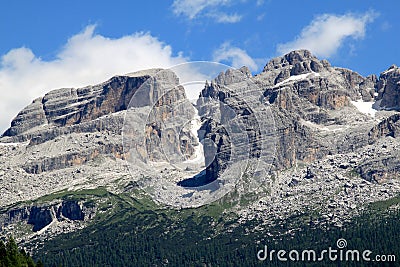 Mountains of Dolomiti di Brenta, Italy Stock Photo