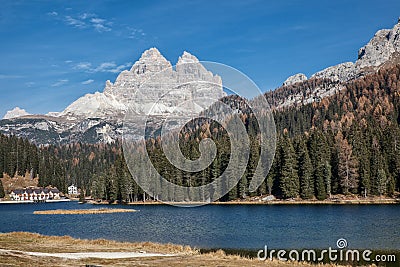 Mountains dolomits in alps Stock Photo