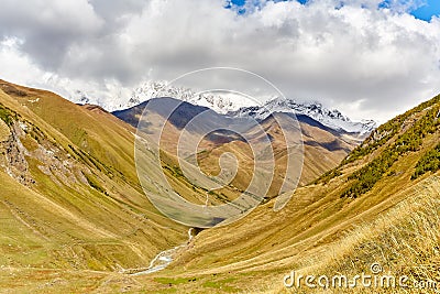 Mountains in Georgia Stock Photo