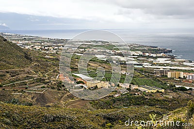 Mountains on the island of Tenerife Stock Photo