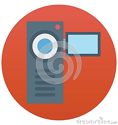 Mountains isolated vector icon which can be easily edit or modified Vector Illustration