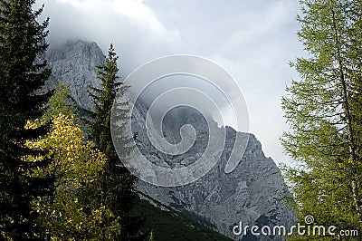 Mountains in Slovenia Stock Photo