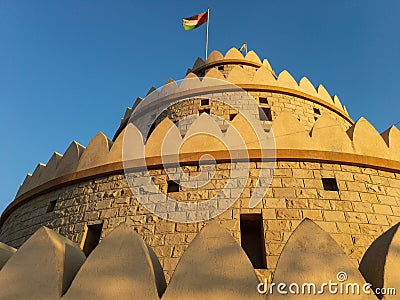 H.H Sheikh Zayed Bin Sultan Al Nahyan Bridge's Monument building closeup view Editorial Stock Photo