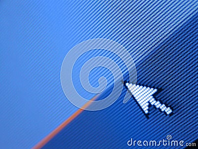 Mouse cursor Stock Photo