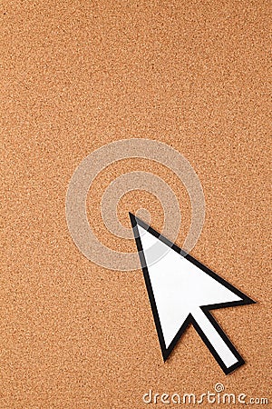 Mouse cursor Stock Photo