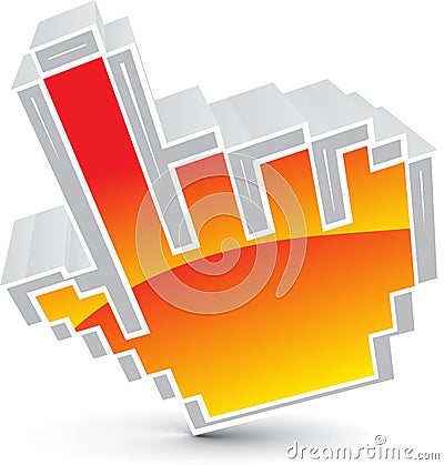 Mouse cursor icon Vector Illustration