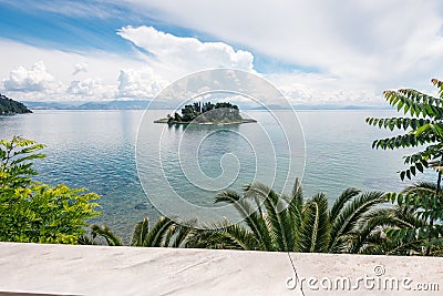 Mouse island, Corfu Stock Photo