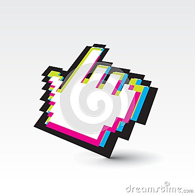 Mouse symbol Stock Photo