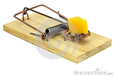 Mouse Trap Stock Photo