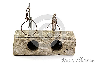 mouse trap Stock Photo