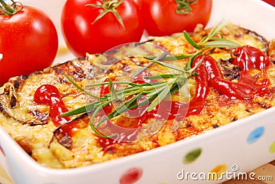 Moussaka Stock Photo