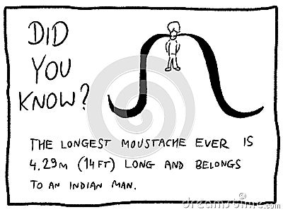 Moustache Vector Illustration