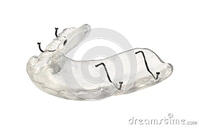 Mouth guard Stock Photo