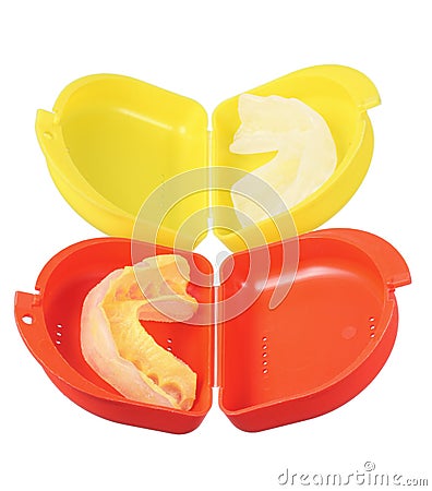 Mouth Guards Stock Photo