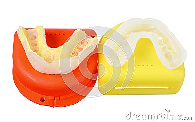 Mouth Guards Stock Photo