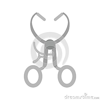 Mouth Prop Vector Illustration