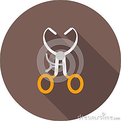 Mouth Prop Vector Illustration