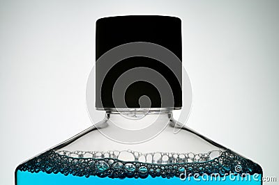 Mouth wash, parfume, essence, etc. Stock Photo