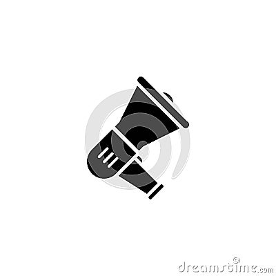 Loudspeaker vector icon Stock Photo