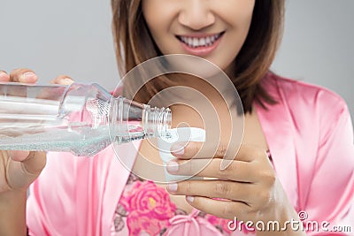 Mouthwash Stock Photo