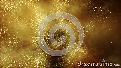 Mouvement d'or de fond La poussière d'or d'univers avec des étoiles sur le fond noir Abrégé sur mouvement des particules VJ sans illustration de vecteur Mouvement d'or de fond La poussière d'or d'univers avec des étoiles sur le fond noir Abrégé sur mouvement des particules VJ sans illustration de vecteur