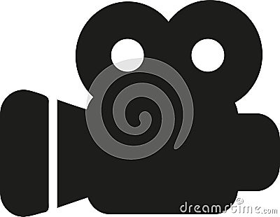 Movie camera icon Vector Illustration