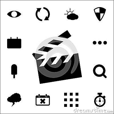 movie cracker icon. web icons universal set for web and mobile Stock Photo