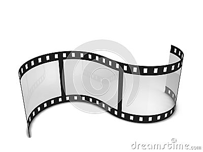 Movie filmstrip Cartoon Illustration